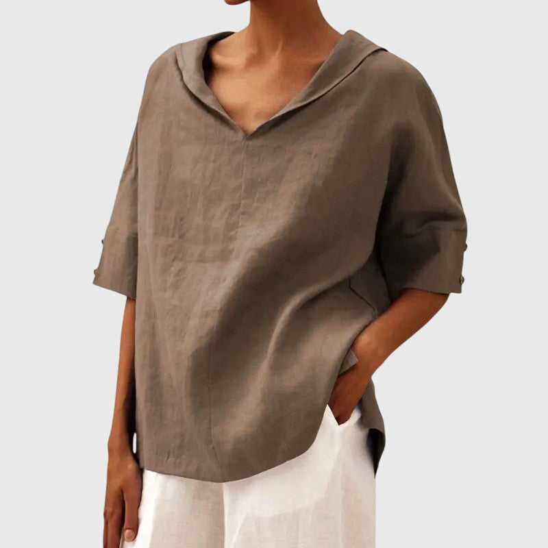 Ayla | Blouse - White