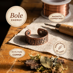 Ember's Bole Copper Ring
