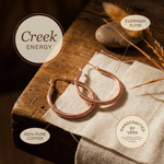 Ember's Creek Copper Earrings
