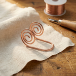 Ember's Flow Copper Hand Spiral