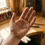 Ember's Flow Copper Hand Spiral