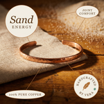 Ember's Sand Copper Anklet