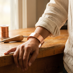 Ember's Anvil Copper Bracelet
