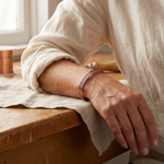 Ember's Sage Copper Bracelet