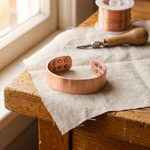 Ember's Anvil Copper Bracelet