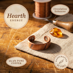 Ember's Hearth Copper Ring
