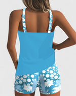 Violet | Women’s Floral Print Tankini Swimsuit