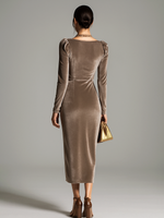 Mykah | Elegant Midi Dress