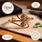 Ember's Opal Copper Bracelet