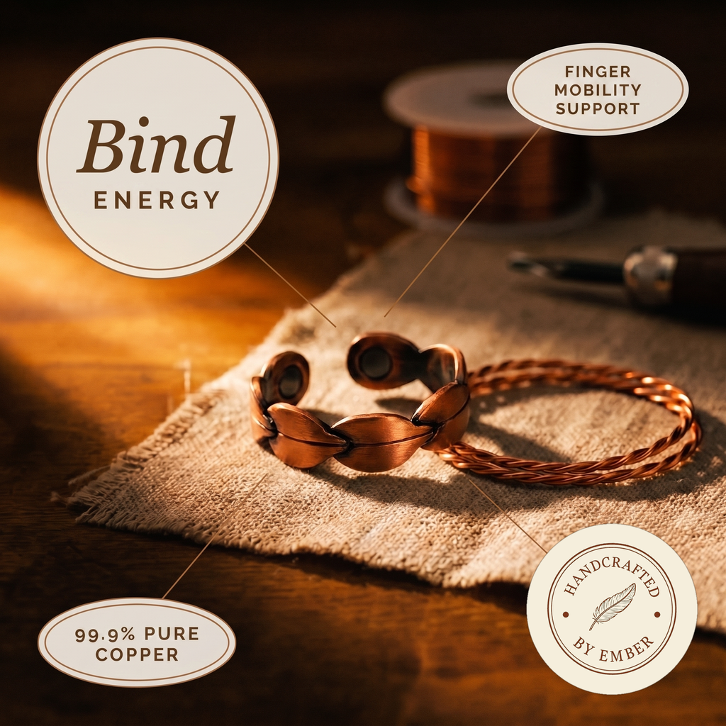Ember's Bind Copper Ring