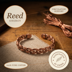 Ember's Reed Copper Anklet