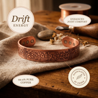 Ember's Drift Copper Bracelet