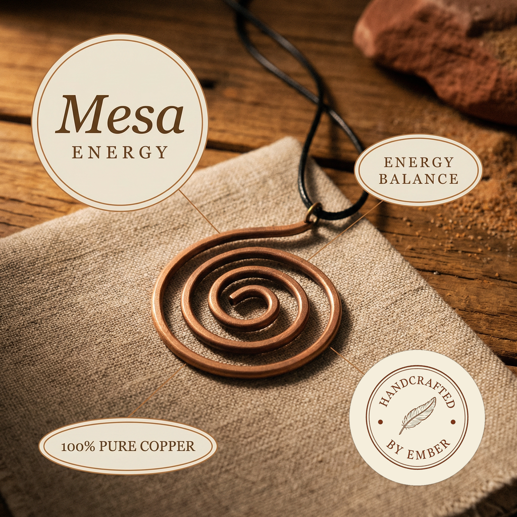 Ember's Mesa Copper Necklace