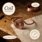 Ember's Coil Copper Anklet