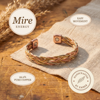 Ember's Mire Copper Bracelet