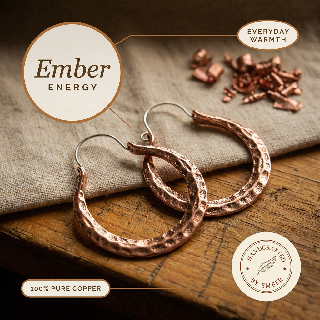 Ember's Ember Copper Earrings