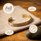 Ember's Fell Copper Bracelet