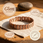 Ember's Glen Men's Copper Bracelet