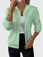 Lena - Hoodie With Zipper