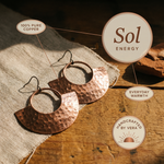 Ember's Sol Copper Earrings