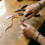 Ember's Coil Copper Anklet