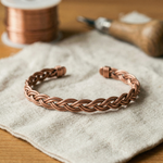 Ember's Reed Copper Anklet