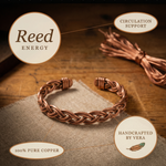 Ember's Reed Copper Anklet