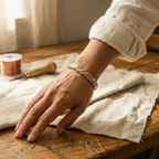 Ember's Stone Copper Bracelet