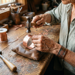 Ember's Anvil Copper Bracelet