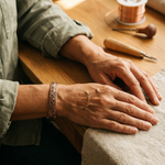 Ember's Loam Copper Bracelet