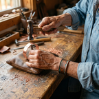 Ember's Wick Copper Bracelet