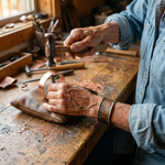 Ember's Wick Copper Bracelet