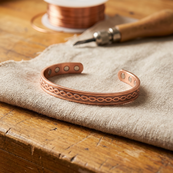 Ember's Current Copper Bracelet