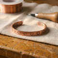 Ember's Hearth Copper Bracelet