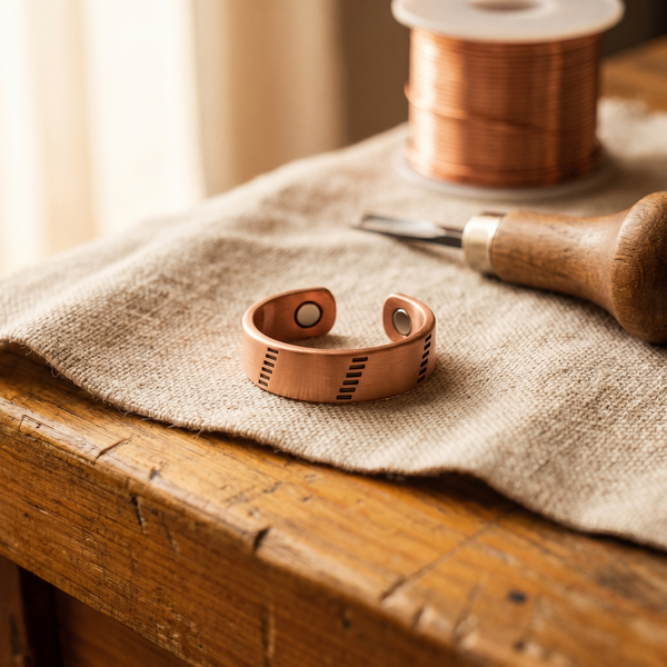 Ember's Hearth Copper Ring
