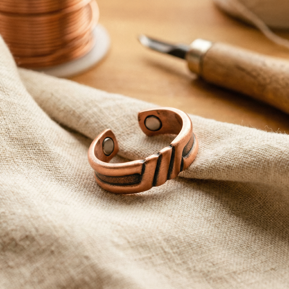 Ember's Peat Copper Ring