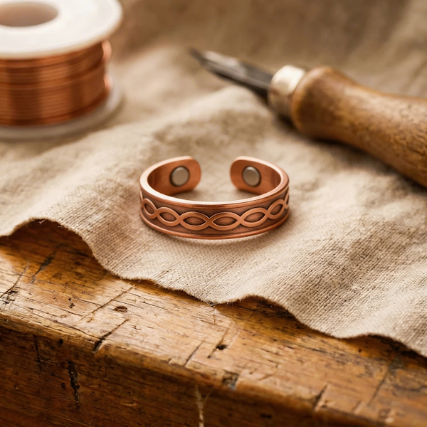 Ember's Char Copper Ring