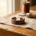 Ember's Fern Copper Ring
