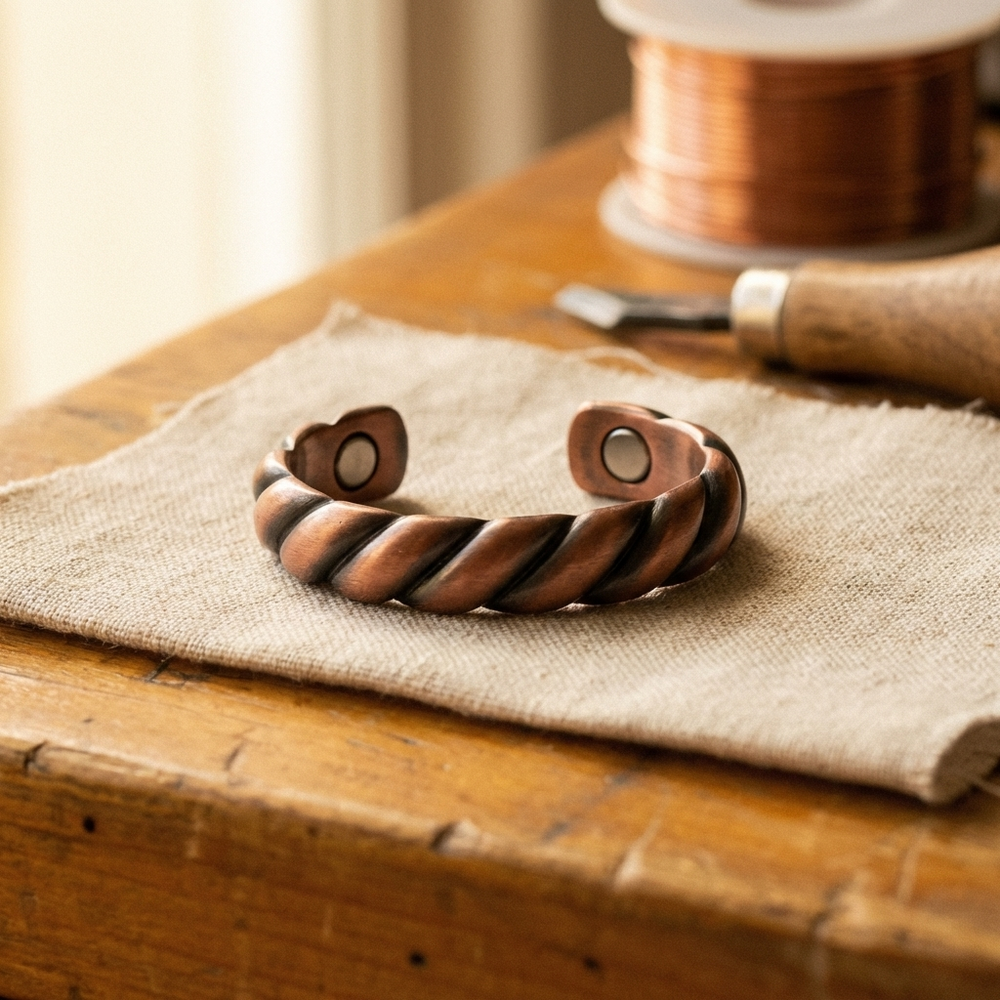 Ember's Tine Copper Ring