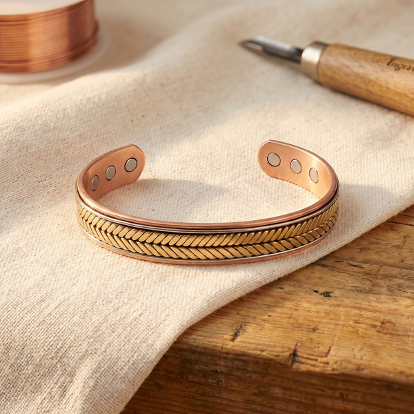 Ember's Harvest Copper Bracelet