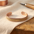 Ember's Harvest Copper Bracelet