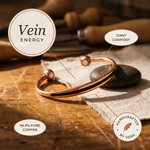 Ember's Vein Copper Bracelet