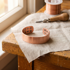 Ember's Anvil Copper Bracelet