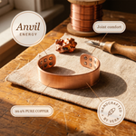 Ember's Anvil Copper Bracelet