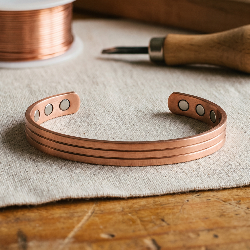 Ember's Core Copper Bracelet