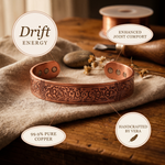 Ember's Drift Copper Bracelet