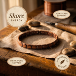 Ember's Shore Copper Anklet