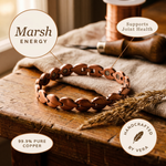 Ember's Marsh Copper Anklet
