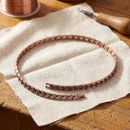 Ember's Haze Copper Necklace
