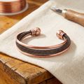 Ember's Cairn Copper Bracelet